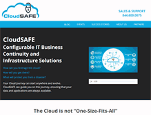 Tablet Screenshot of cloudsafe.com
